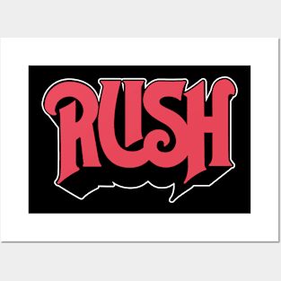 rush on Posters and Art